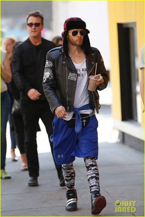 Jared Leto Takes a Break From 'Suicide Squad' to .